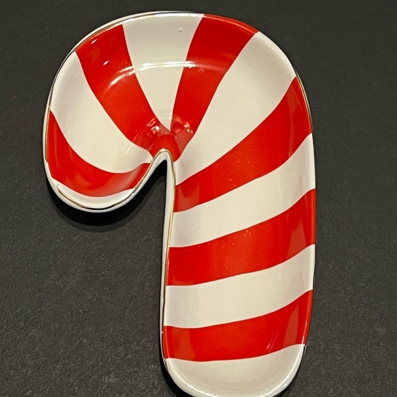 New Set of Two Holiday Candy Cane Shaped Candy Dish by Target (blue) (71) - Picture 7 of 9